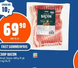 Coop Obs Coop bacon tilbud