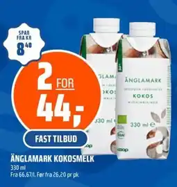 Coop Obs Änglamark kokosmelk tilbud