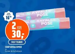 Coop Obs Coop avfallspose tilbud