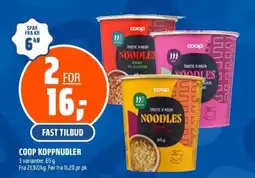 Coop Obs Coop koppnudler tilbud