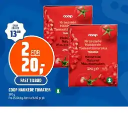 Coop Obs Coop hakkede tomater tilbud