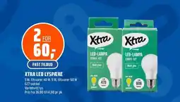 Coop Obs Xtra led lyspære tilbud