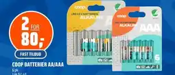 Coop Obs Coop batterier aa/aaa tilbud