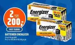 Coop Obs Batterier energizer tilbud