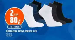 Coop Obs Northpeak active sokker 3 pk tilbud