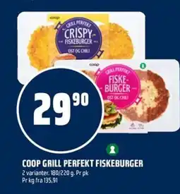 Coop Obs Coop grill perfekt fiskeburger tilbud