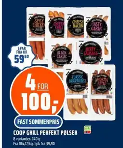 Coop Obs Coop grill perfekt pølser tilbud