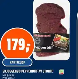 Coop Obs Skjeggerød pepperbiff av storfe tilbud