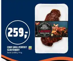 Coop Obs Coop grill perfekt slakterbiff tilbud