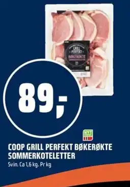 Coop Obs Coop grill perfekt bøkerøkte sommerkoteletter tilbud
