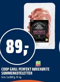 Coop Obs Coop grill perfekt bøkerøkte sommerkoteletter tilbud