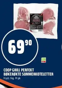 Coop Obs Coop grill perfekt bøkerøkte sommerkoteletter tilbud