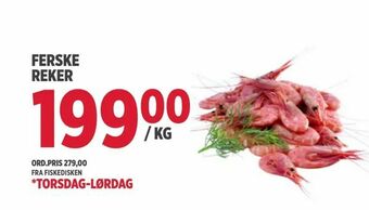 Jacobs Ferske reker tilbud