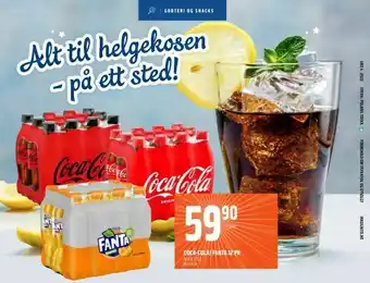 Coop Obs Coca-cola/ fanta 12 pk tilbud