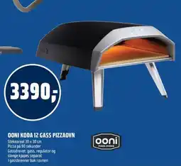 Coop Obs OONI Koda 12 gass pizzaovn tilbud