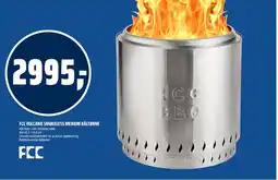 Coop Obs FCC Volcano smokeless medium båltønne tilbud