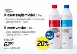 Thansen Klosettvæske 1 liter tilbud