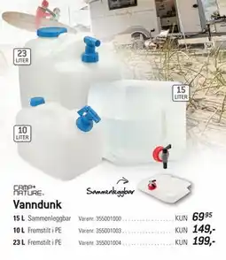 Thansen Vanndunk tilbud