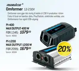 Thansen Omformer 12-230V tilbud