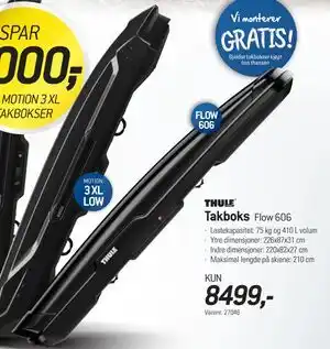 Thansen Thule Takboks tilbud