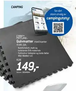 Thansen Gulvmatter med kanter tilbud