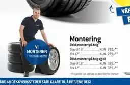 Thansen Montering tilbud