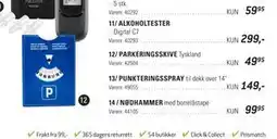 Thansen PARKERINGSSKIVE Tyskland tilbud