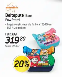 Thansen Beltepute tilbud