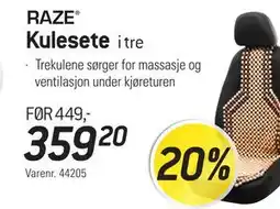 Thansen RAZE Kulesete i tre tilbud