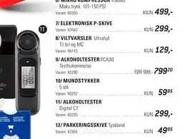 Thansen ALKOHOLTESTER Digital C7 tilbud