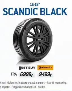 Thansen SCANDIC BLACK tilbud