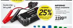 Thansen INFERNO Lithium Jumpstarter tilbud
