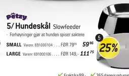 Thansen Hundeskål Slowfeeder tilbud
