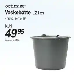 Thansen optimize Vaskebøtte tilbud