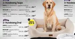 Thansen Hundeseng Taupe tilbud