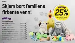 Thansen Hundeleketøy tilbud