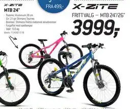 Thansen X-ZITE MTB 24 tilbud