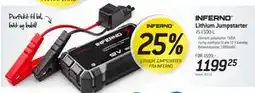 Thansen 25% LITHIUM JUMPSTARTER FRAINFERNG tilbud