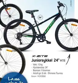 Thansen Juniorsykkel 24 tilbud