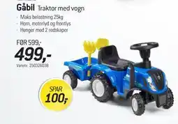 Thansen Gåbil Traktor med vogn tilbud