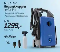 Thansen Høytrykkspyler Classic 110-5 tilbud