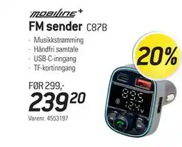 Thansen FM sender tilbud