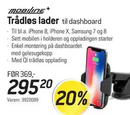 Thansen Trådløs lader tilbud