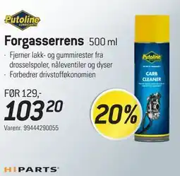 Thansen Forgasserrens 500 ml tilbud
