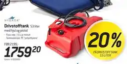 Thansen Drivstofftank 53 liter tilbud