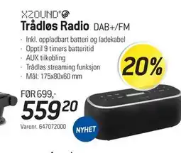 Thansen Trådløs Radio tilbud