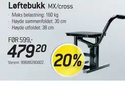 Thansen Løftebukk MX/cross tilbud