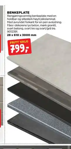 jem & fix BENKEPLATE tilbud