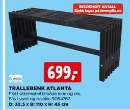 jem & fix TRALLEBENK ATLANTA tilbud