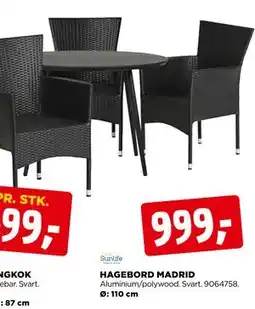jem & fix HAGEBORD MADRID tilbud